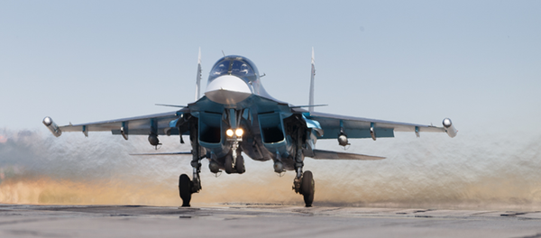 Fuerzas aeroespaciales rusas en el aeródromo de Hmeymim en Siria - Sputnik Mundo