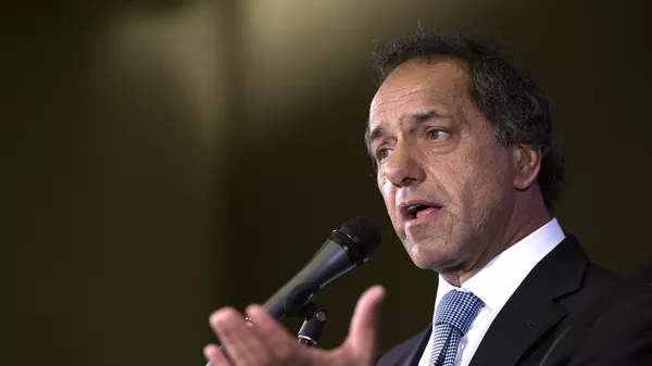 Daniel Scioli, candidato a la presidencia de Argentina - Sputnik Mundo