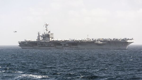 Portaviones estadounidense USS Harry S. Truman (archivo) - Sputnik Mundo