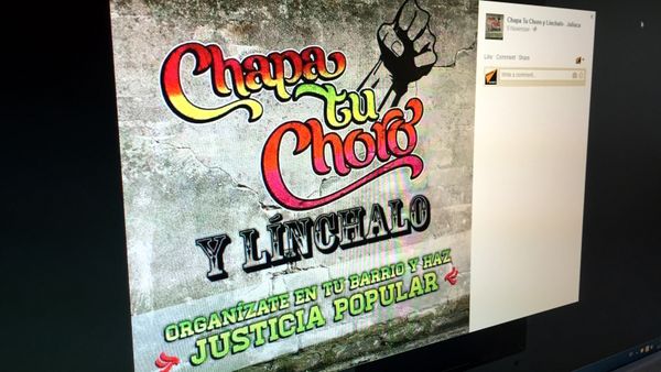 Chapa tu choro y línchalo Chapa tu choro y línchalo - Sputnik Mundo