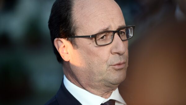 François Hollande, presidente de Francia - Sputnik Mundo