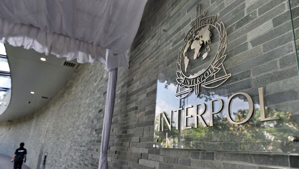 Logo de Interpol - Sputnik Mundo