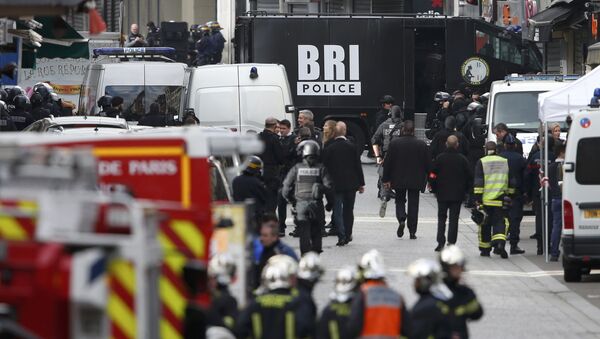 Operación policial en Saint-Denis - Sputnik Mundo