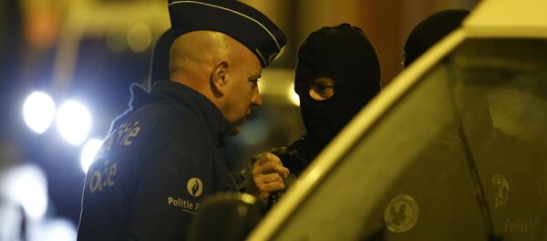 Policías belgas - Sputnik Mundo