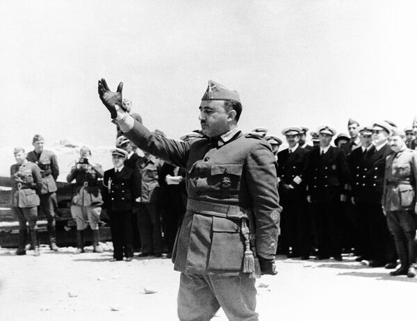Francisco Franco, dictador español - Sputnik Mundo