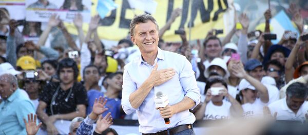 Mauricio Macri, candidato opositor a la presidencia argentina - Sputnik Mundo