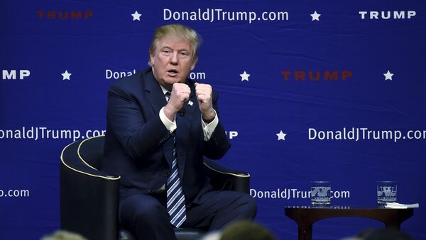 Donald Trump, candidato republicano a la presidencia de EEUU Donald Trump, candidato republicano a la presidencia de EEUU - Sputnik Mundo