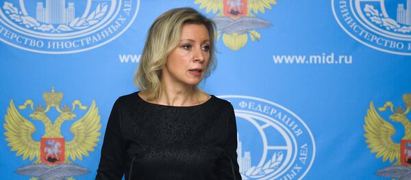 María Zajárova, portavoz de la Cancillería de Rusia - Sputnik Mundo