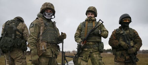 Efectivos de las fuerzas especiales ucranianos - Sputnik Mundo