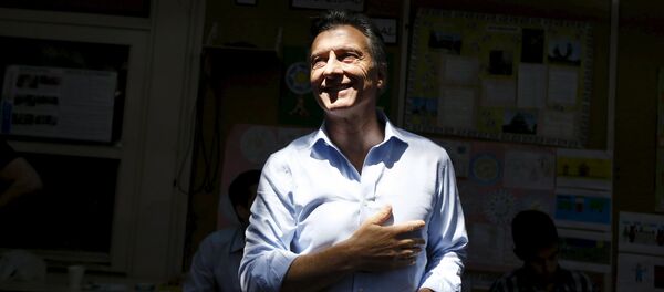 Mauricio Macri, presidente electo de Argentina - Sputnik Mundo