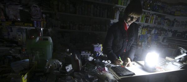 Apagón total en Simferopol, Crimea - Sputnik Mundo