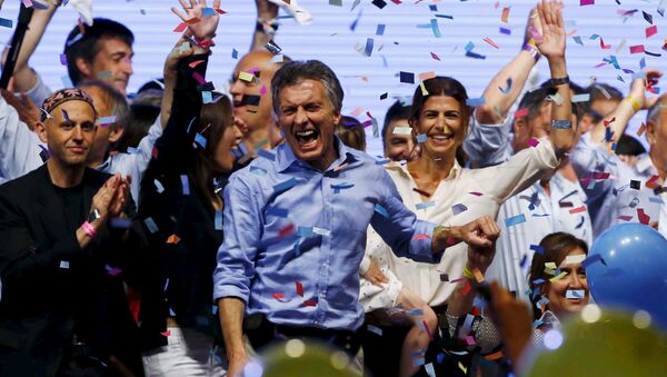 Mauricio Macri, candidato opositor a la Presidencia argentina - Sputnik Mundo