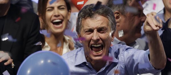 Mauricio Macri, candidato opositor a la Presidencia argentina - Sputnik Mundo