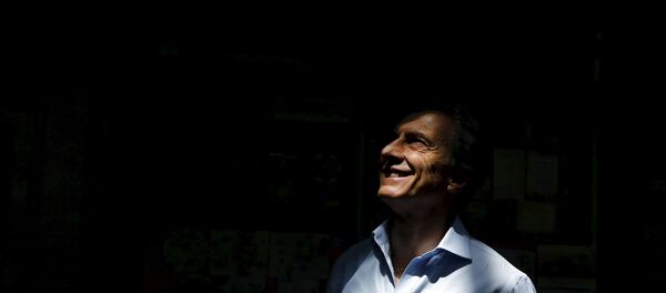 Mauricio Macri, candidato opositor a la Presidencia argentina - Sputnik Mundo