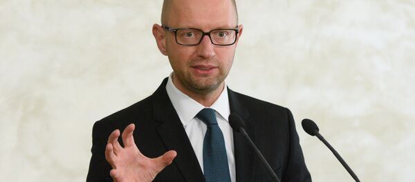 Arseni Yatseniuk, primer ministro de Ucrania - Sputnik Mundo