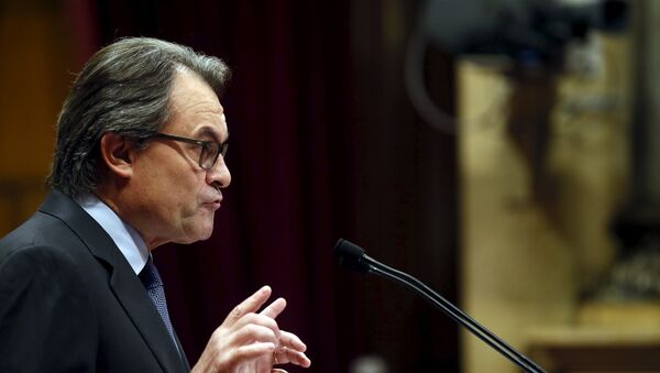 Artur Mas, el expresidente del Gobierno catalán y presidente del Partido Demócrata Europeo Catalán - Sputnik Mundo