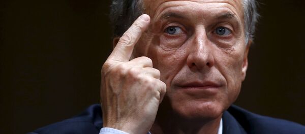 Mauricio Macri, presidente de Argentina - Sputnik Mundo