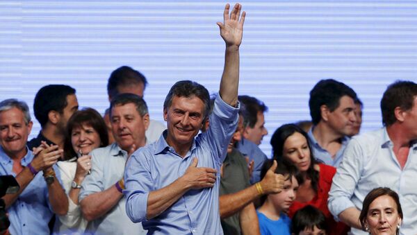 Mauricio Macri, presidente electo de Argentina - Sputnik Mundo