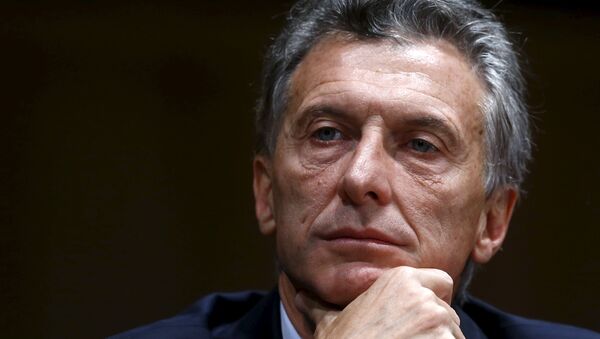 Mauricio Macri, el presidente argentino - Sputnik Mundo