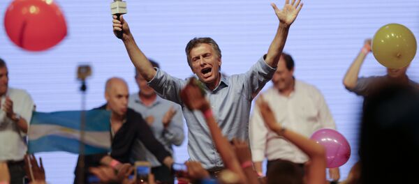 Mauricio Macri, presidente electo de Argentina - Sputnik Mundo