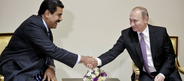 Presidente de Venezuela, Nicolás Maduro, y presidente de Rusia, Vladímir Putin (archivo) - Sputnik Mundo