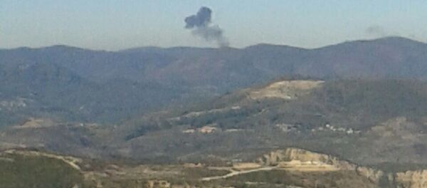 Zona cero del Su-24 ruso derribado por Turquía - Sputnik Mundo