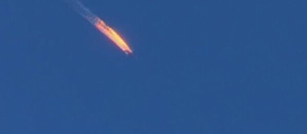 Caza Su-24 ruso cae tras ser derribado - Sputnik Mundo
