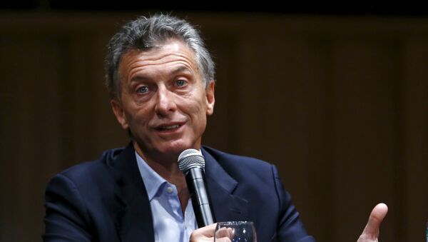 Mauricio Macri, presidente de Argentina - Sputnik Mundo