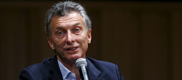 Mauricio Macri, presidente de Argentina - Sputnik Mundo