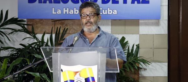 “Marcos Calarcá”, guerrillero de las FARC “Marcos Calarcá”, guerrillero de las FARC - Sputnik Mundo