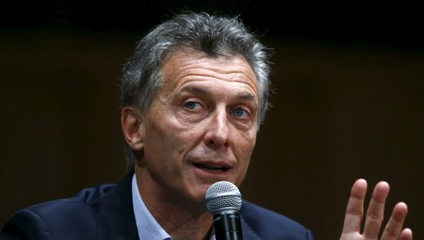 Mauricio Macri, presidente de Argentina - Sputnik Mundo