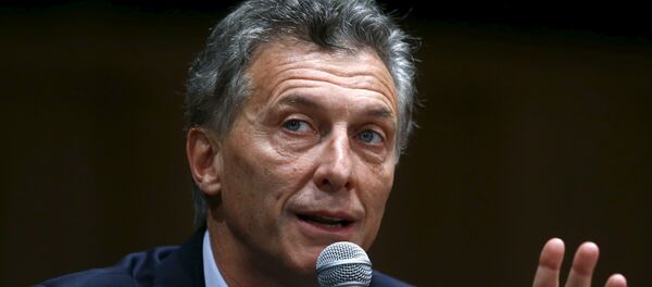 Mauricio Macri, presidente de Argentina - Sputnik Mundo