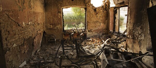 Hospital de Médicos sin Fronteras en Kunduz tras sufrir un bombardeo - Sputnik Mundo