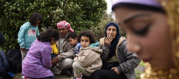Los refugiados sirios - Sputnik Mundo