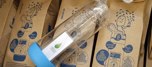 Logo de la Cumbre del Cambio Climático de París - Sputnik Mundo