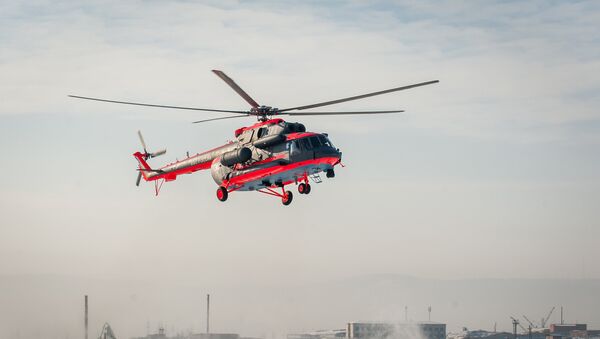 Helicóptero ártico Mi-8AMTSh-VA - Sputnik Mundo