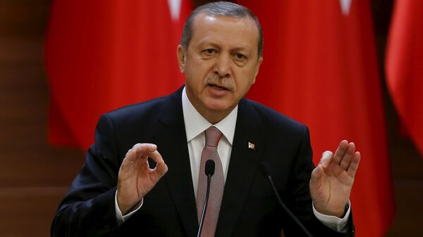 Recep Tayyip Erdogan, presidente de Turquía - Sputnik Mundo