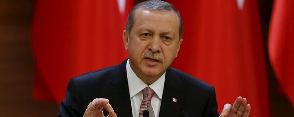 Recep Tayyip Erdogan, presidente de Turquía - Sputnik Mundo