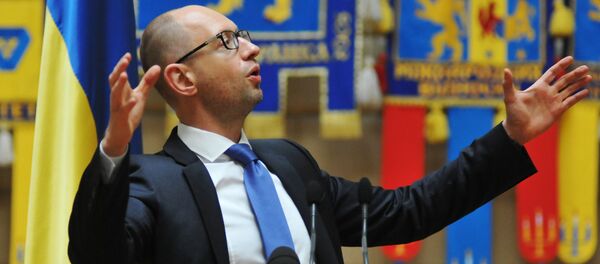 Arseni Yatseniuk, primer ministro de Ucrania - Sputnik Mundo