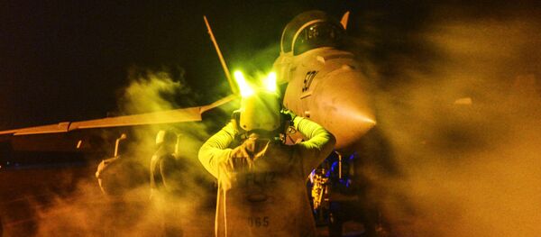 Caza E/A-18G Growler en la operación contra el EI en Irak y Siria Caza E/A-18G Growler en la operación contra el EI en Irak y Siria - Sputnik Mundo