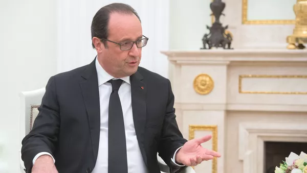 François Hollande, presidente de Francia - Sputnik Mundo