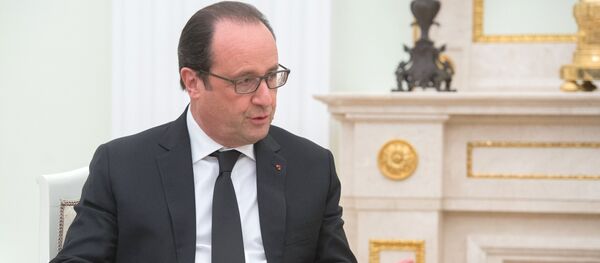 François Hollande, presidente de Francia - Sputnik Mundo