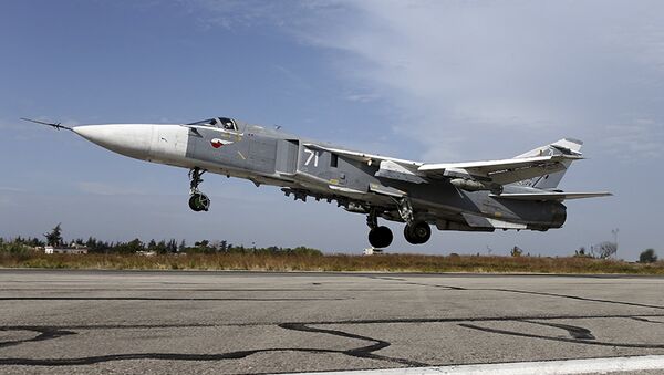 Bombardero ruso Su-24 - Sputnik Mundo