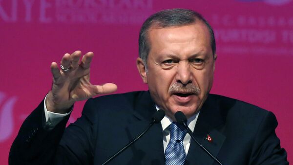 Recep Tayyip Erdogan, presidente de Turquía - Sputnik Mundo