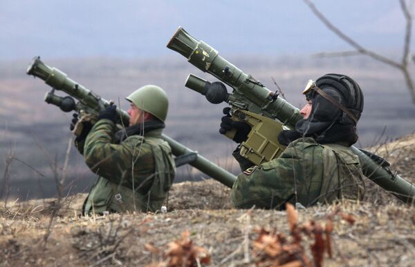 “Muerte negra” o la infantería naval de Rusia - Sputnik Mundo