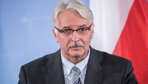 Witold Waszczykowski, canciller de Polonia - Sputnik Mundo