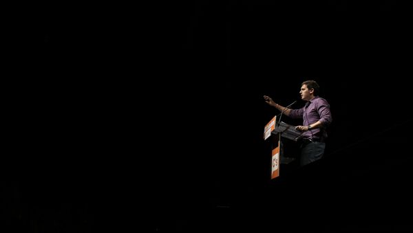 Albert Rivera, líder de la formación Ciudadanos - Sputnik Mundo