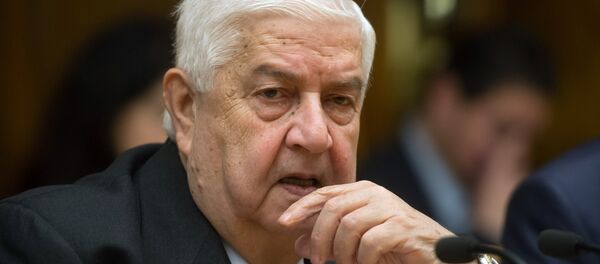 Walid Mualem, el ministro de Exteriores de Siria - Sputnik Mundo