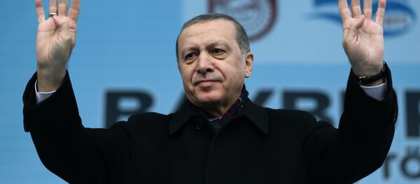 Recep Tayyip Erdogan, presidente de Turquía - Sputnik Mundo