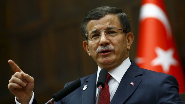 Ahmet Davutoglu, el primer ministro de Turquía - Sputnik Mundo